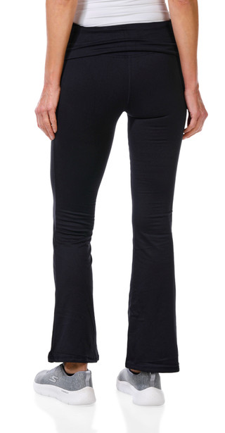 Thumbnail 2: No Comment Junior's Active High Waisted Flared Leg Pants 