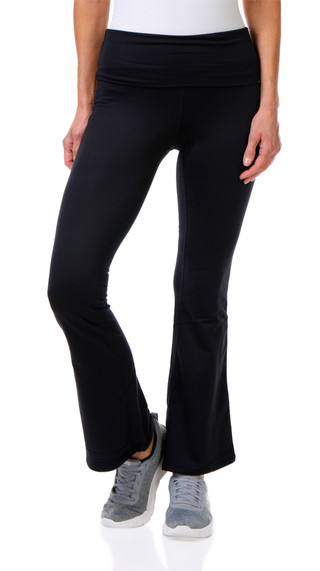 Thumbnail 1: No Comment Junior's Active High Waisted Flared Leg Pants 