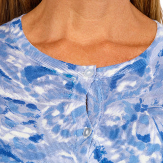Thumbnail 3: Cable & Gauge Cable & Gauge Womens Long Sleeve Print Cardigan 