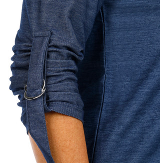 Thumbnail 2: 89th & Madison 89th & Madison Womens 3/4 Sleeve Button Down Top 