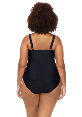 Thumbnail 3: RAISINS Raisins Plus Sasha Tankini Top 
