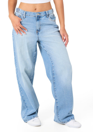 Thumbnail 3: BCBGeneration BCBGeneration Juniors Low Rise Tab Waist Straight Leg Jeans 