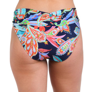 Thumbnail 2: La Blanca La Blanca Womens Tropidelic Paisley Shirred Swim Bottoms 