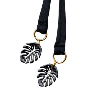 Thumbnail 2: SUNSHINE 79 Sunshine 79 Womens Monstera Banded Triangle Bikini Top 