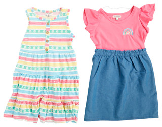 Thumbnail 1: Nanette Lepore Nanette Lepore Little Girls 2 Pk Dresses 