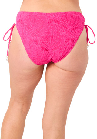 Thumbnail 4: Cece Cece Womens Textured Side Tie Swim Brief Bottoms 