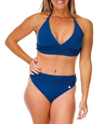 Thumbnail 2: Cece Cece Womens Solid Halter Bathing Suit Top 
