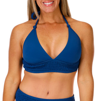 Thumbnail 1: Cece Cece Womens Solid Halter Bathing Suit Top 