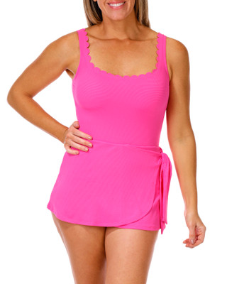 Thumbnail 1: Into The Bleu Into the Bleu Womens Wrap Swim Dress 