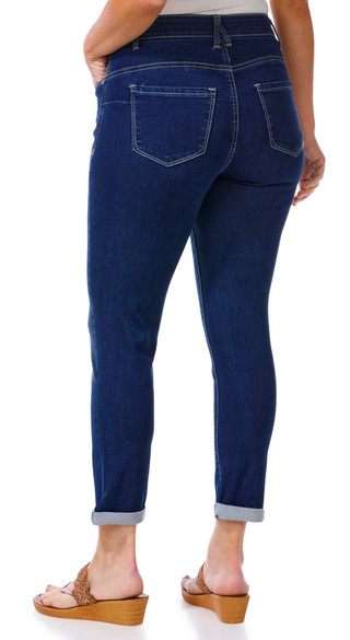 Thumbnail 2: Angels Angels Womens Everluxe Lift Convertible Skinny Jean Capris 