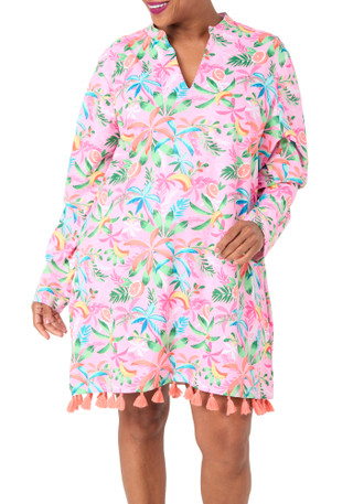 Thumbnail 1: REEL LEGENDS Reel Legends Plus Outdoor Long Sleeve Ultimate Tunic Dress 
