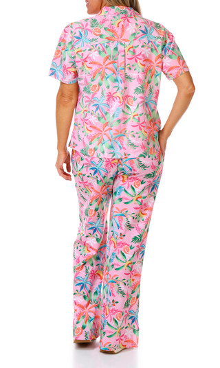 Thumbnail 2: REEL LEGENDS Reel Legends Womens Active Fruit Palm Palazzo Pants 