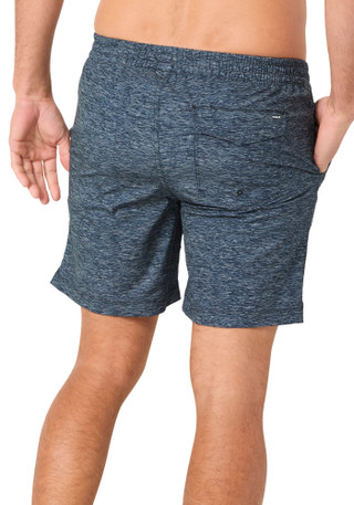 Thumbnail 2: Hurley Hurley Mens Static Volley Solid Swim Trunks 