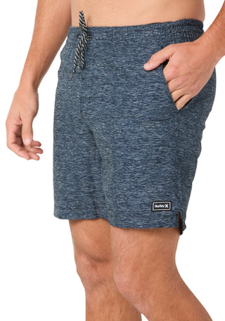 Thumbnail 3: Hurley Hurley Mens Static Volley Solid Swim Trunks 
