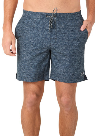 Thumbnail 1: Hurley Hurley Mens Static Volley Solid Swim Trunks 