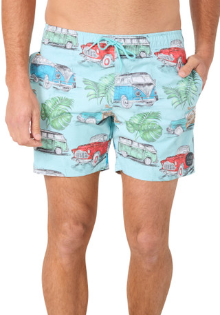 Thumbnail 1: Psycho Tuna Pyscho Tuna Mens Car Swim Trunks 