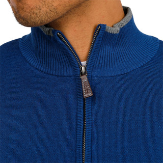 Thumbnail 3: TAILORBYRD Tailorbyrd Mens Fine Knit Solid 1/4 Zip Pullover Vest 