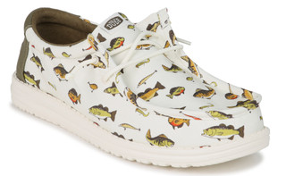 Thumbnail 1: Hey Dude Hey Dude Mens Wally Freshwater Fish Casual Shoes 