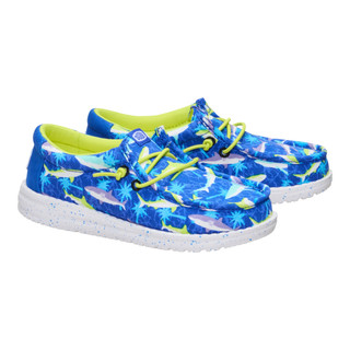 Thumbnail 3: Hey Dude Hey Dude Boys Wally Shark Attack Casual Shoes 