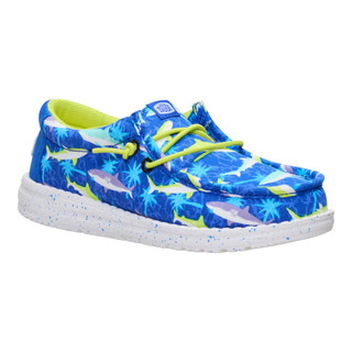 Thumbnail 1: Hey Dude Hey Dude Boys Wally Shark Attack Casual Shoes 