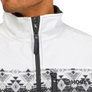 Thumbnail 2: Hooey Hooey Mens Aztec Long Sleeve Fleece Zippered Tech Jacket 