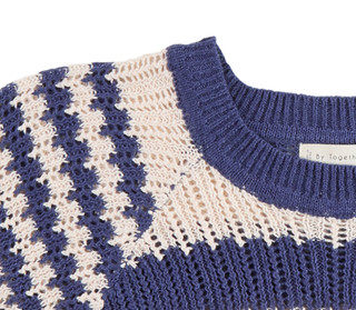 Thumbnail 2: BY TOGETHER By Together Juniors Short Sleeve Stripe Pullover 