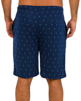 Thumbnail 2: TAILORBYRD Tailorbyrd Mens French Terry Print Pajama Sleep Shorts 