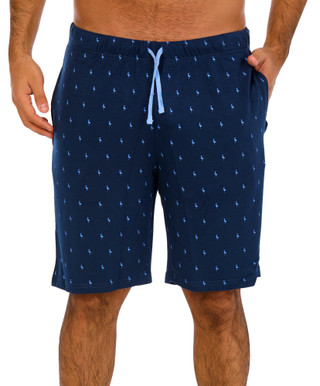 Thumbnail 1: TAILORBYRD Tailorbyrd Mens French Terry Print Pajama Sleep Shorts 