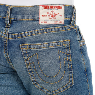 Thumbnail 2: True Religion True Religion Mens Relaxed Fit Straight Leg Denim Jeans 