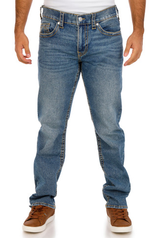 Thumbnail 1: True Religion True Religion Mens Relaxed Fit Straight Leg Denim Jeans 