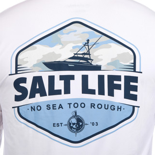 Thumbnail 2: Salt Life Salt Life Mens Long Sleeve Heavy Seas Performance Shirt 