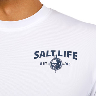 Thumbnail 3: Salt Life Salt Life Mens Long Sleeve Heavy Seas Performance Shirt 