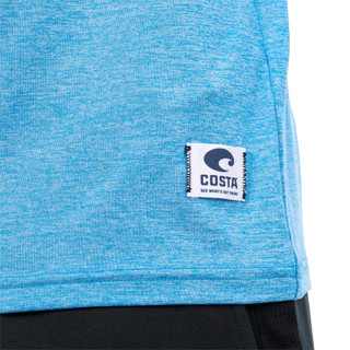 Thumbnail 2: COSTA Costa Mens Long Sleeve Voyager Quarter Zip Shirt 