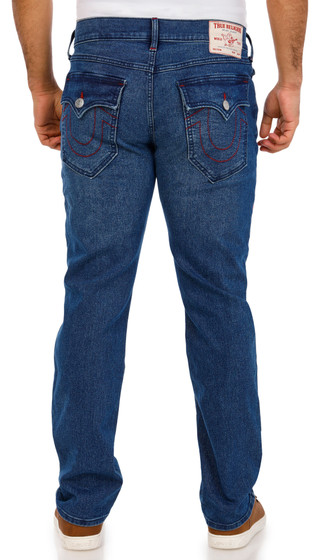 Thumbnail 2: True Religion True Religion Mens Relaxed Fit Straight Leg Denim Jeans 