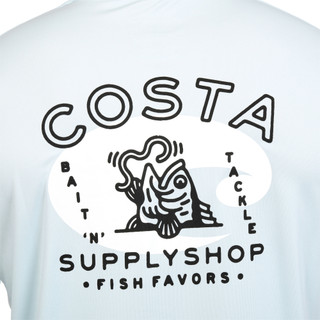 Thumbnail 3: COSTA Costa Mens Tech Performance Supply Shop T-Shirt 