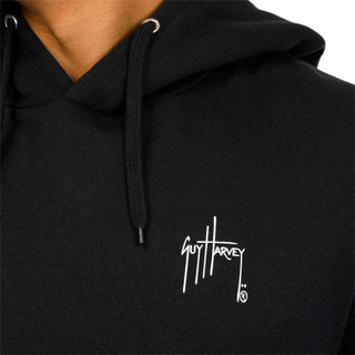 Thumbnail 3: Guy Harvey Guy Harvey Mens Long Sleeve Devilfish Pullover Hoodie 