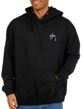 Thumbnail 4: Guy Harvey Guy Harvey Mens Long Sleeve Devilfish Pullover Hoodie 