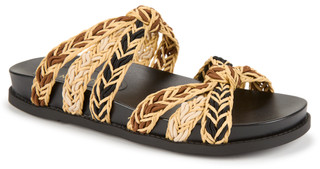 Thumbnail 1: NINE WEST Nine West Womens Gilma Footbed Sandals 