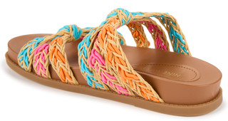 Thumbnail 2: NINE WEST Nine West Womens Gilma Footbed Sandals 