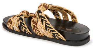 Thumbnail 2: NINE WEST Nine West Womens Gilma Footbed Sandals 