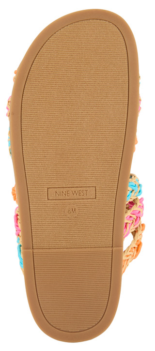 Thumbnail 4: NINE WEST Nine West Womens Gilma Footbed Sandals 