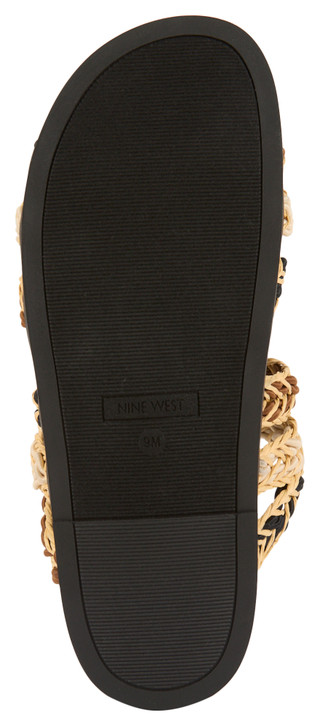 Thumbnail 3: NINE WEST Nine West Womens Gilma Footbed Sandals 