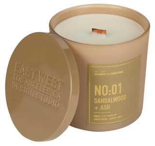 Thumbnail 1: EAST WEST East West Sandalwood & Ash Candle, 13.65 oz 