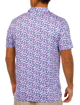Thumbnail 2: Antigua Antigua Mens Short Sleeve Printed Seasons Polo 