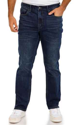 Thumbnail 1: FLAG & ANTHEM Mens Straight Denim Jeans 