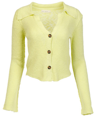 Thumbnail 1: BY TOGETHER By Together Juniors Long Sleeve Collared Cardigan 