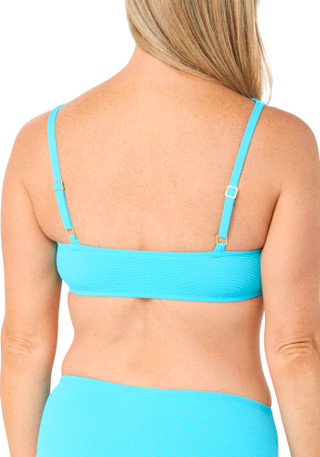Thumbnail 2: Into The Bleu Into The Bleu Womens Scalloped Bikini Top 