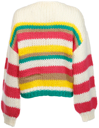 Thumbnail 3: BY TOGETHER By Together Juniors Stripe Sweater 