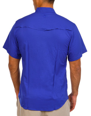 Thumbnail 5: Hooey Hooey Mens Short Sleeve Solid Pearl Snap Button Down 