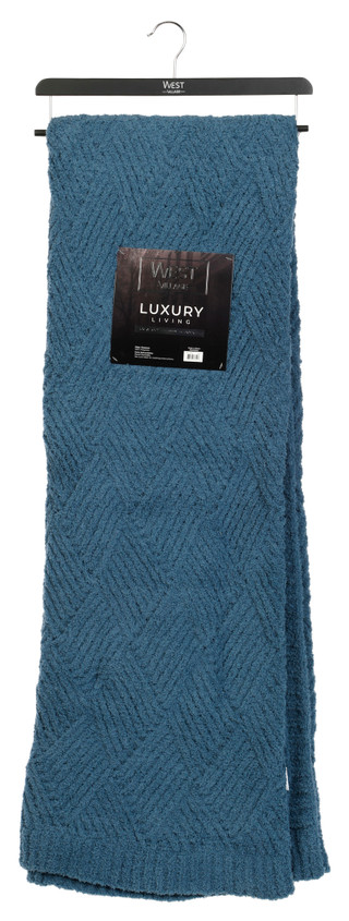 Thumbnail 1: REGAL HOME Regal Home 50x70 Telluride Embossed Luxury Throw Blanket 